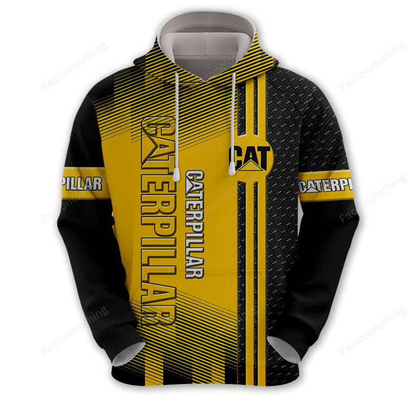 Sportswearmerch Caterpillar Inc Tractor Personalized Fashion Hoodie For Fan