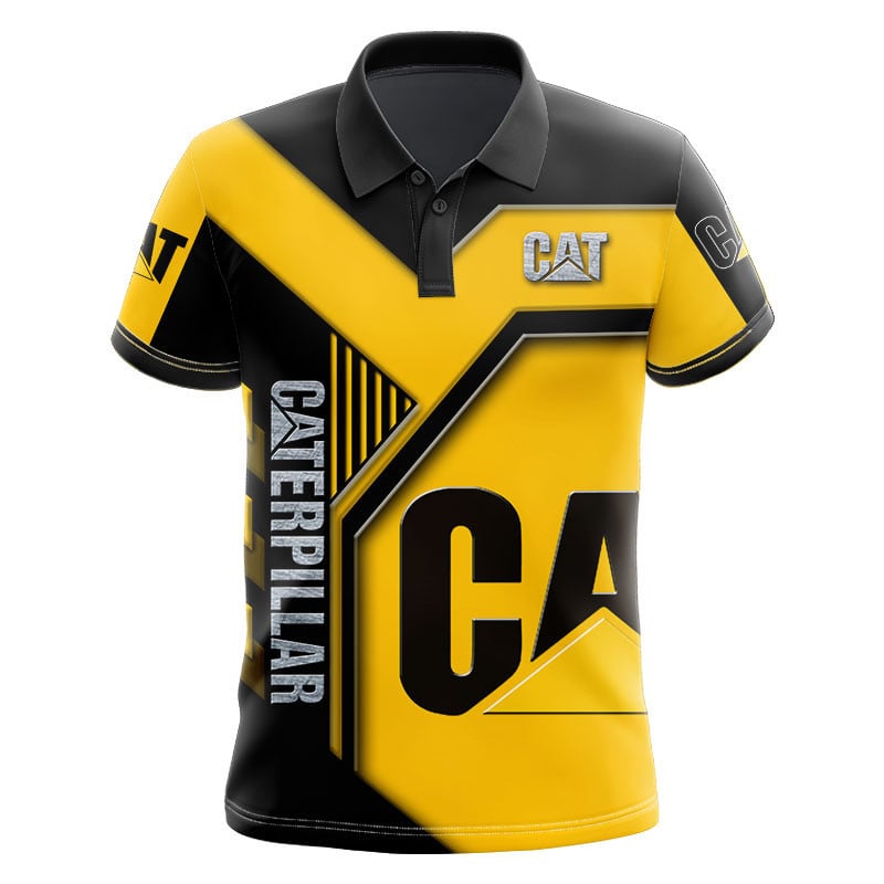 Sportswearmerch Caterpillar Inc Tractor Personalized Fashion Polo Shirt For Fan