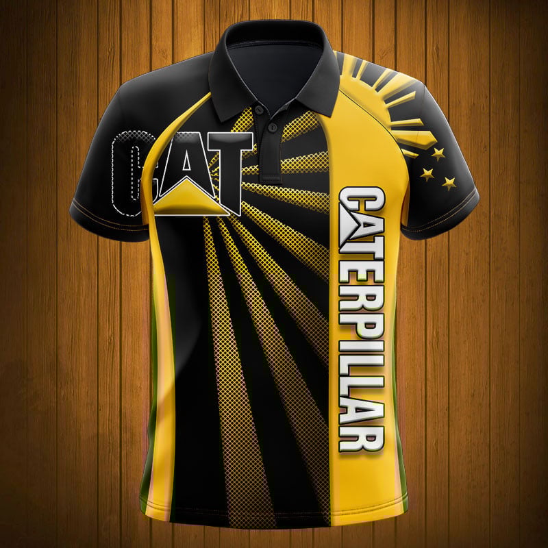 Sportswearmerch Caterpillar Inc Tractor Personalized Fashion Polo Shirt For Fan
