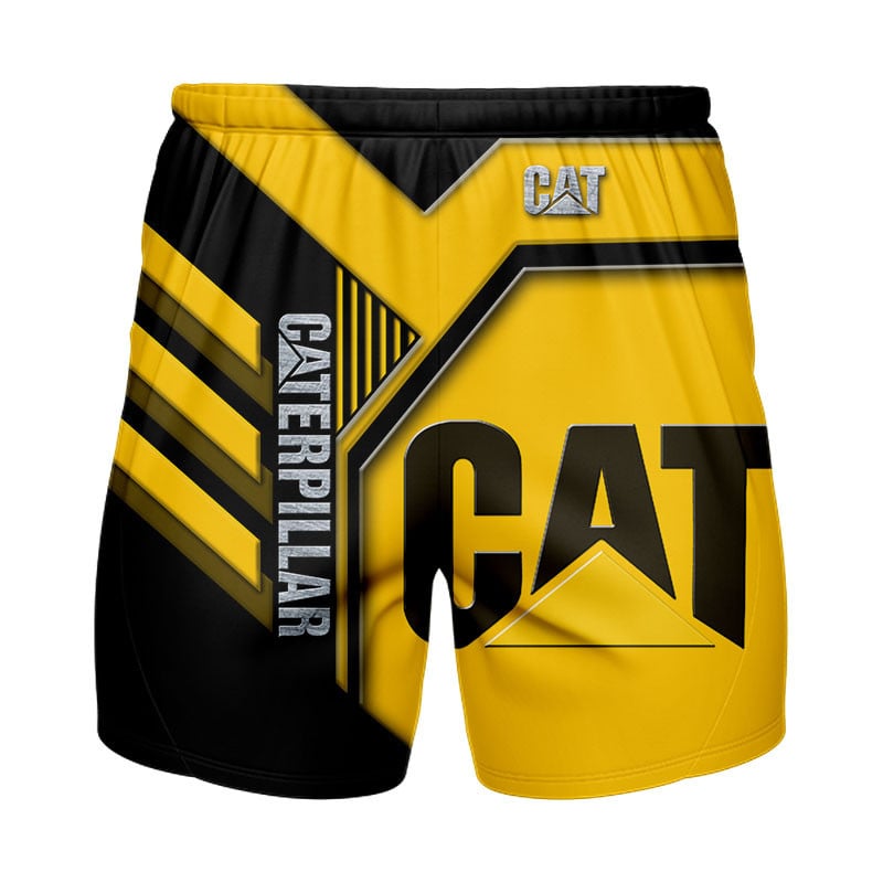 Sportswearmerch Caterpillar Inc Tractor Personalized Fashion Short Pant For Fan