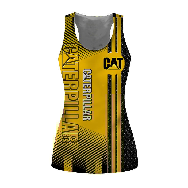 Sportswearmerch Caterpillar Inc Tractor Personalized Fashion Women Tanktop For Fan