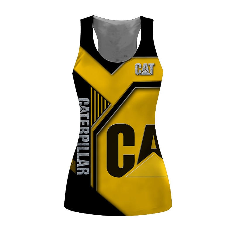 Sportswearmerch Caterpillar Inc Tractor Personalized Fashion Women Tanktop For Fan