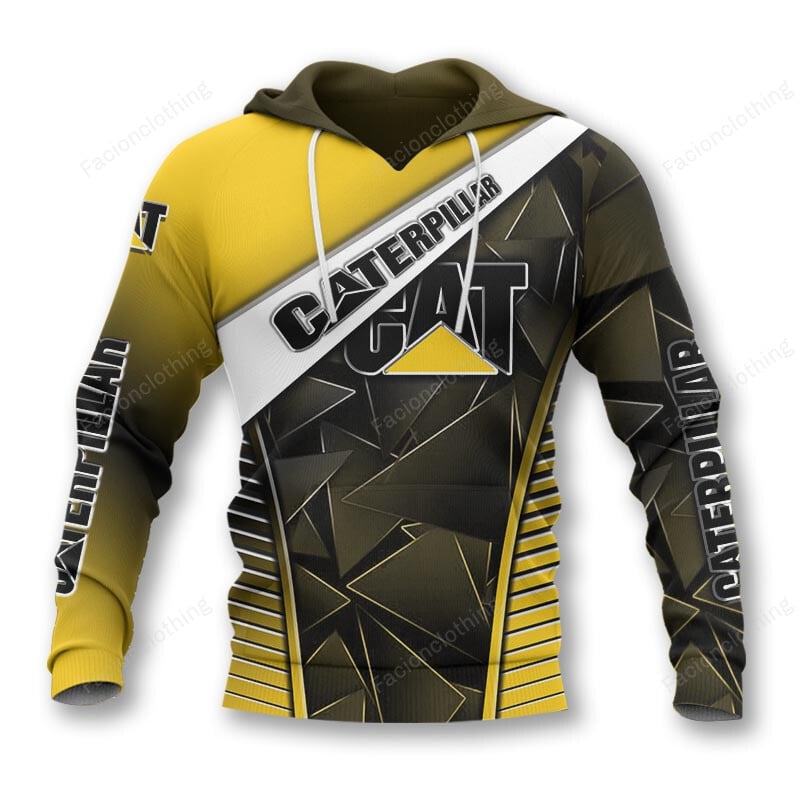 Sportswearmerch Caterpillar Inc Tractor Personalized Hoodie For Fan