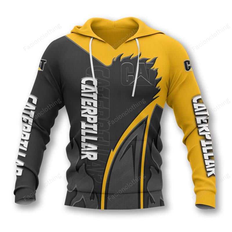 Sportswearmerch Caterpillar Inc Tractor Personalized Hoodie For Fan
