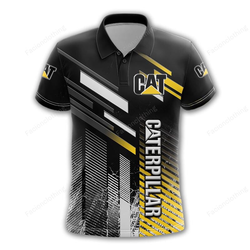 Sportswearmerch Caterpillar Inc Tractor Personalized Polo For Fan
