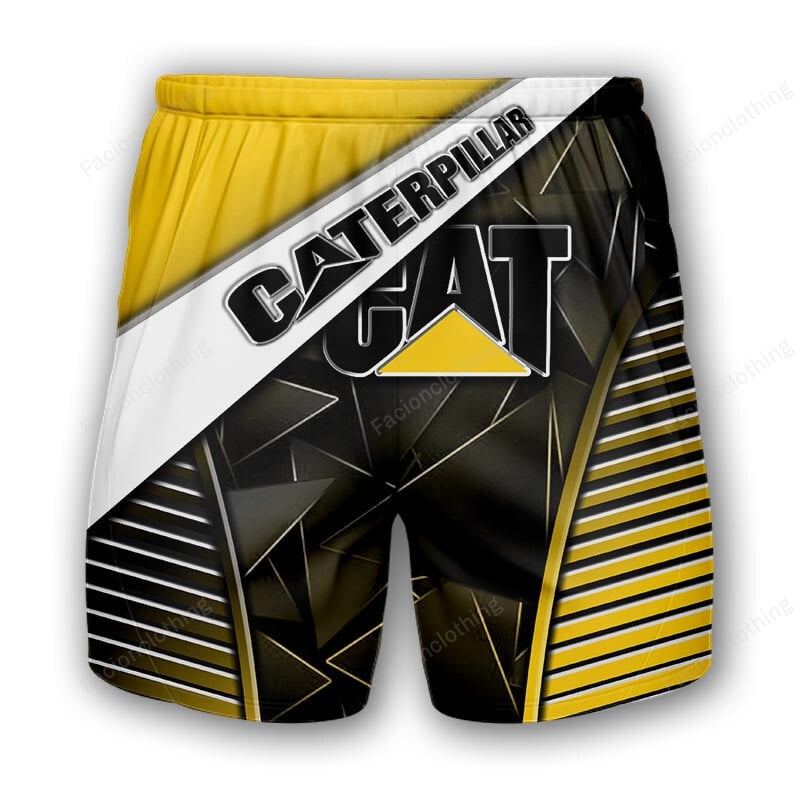 Sportswearmerch Caterpillar Inc Tractor Personalized Short Pant For Fan