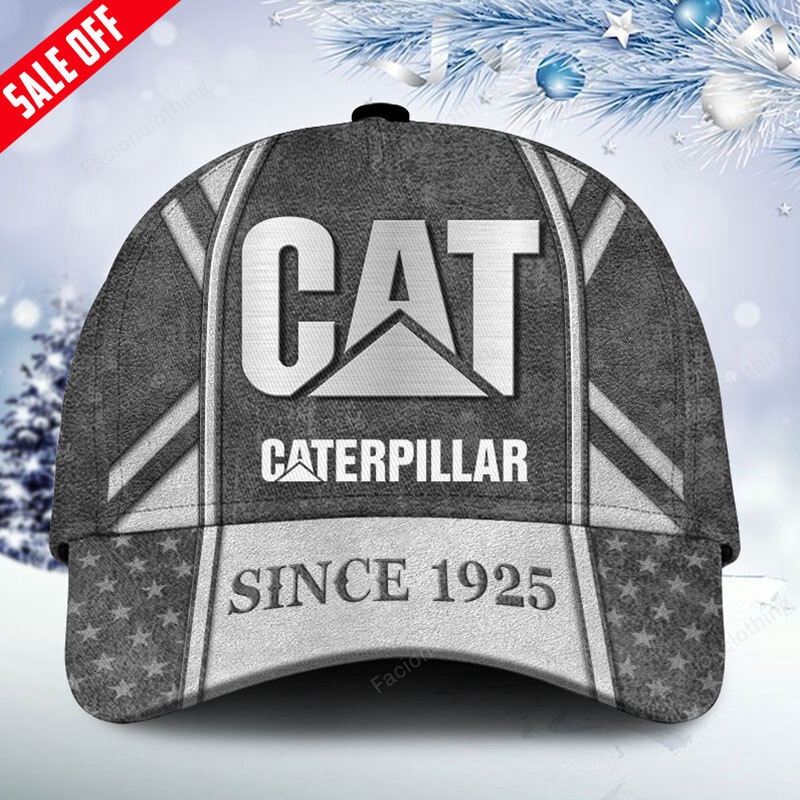 Sportswearmerch Caterpillar Tractor Personalized Classic Cap For Fan