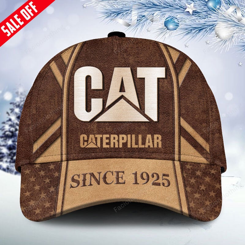 Sportswearmerch Caterpillar Tractor Personalized Classic Cap For Fan