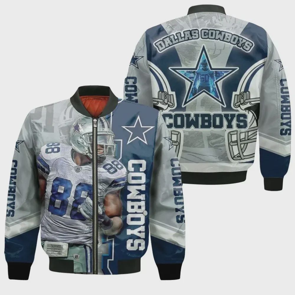 Sportswearmerch Ceedee Lamb Dallas Cowboy NFL East Division Pattern Bomber Jacket For Fan