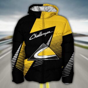 Sportswearmerch Challenger Car Puffer Jacket For Fan