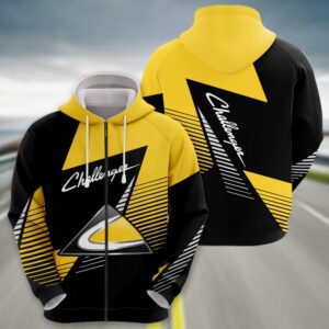 Sportswearmerch Challenger Car Zip Hoodie For Fan