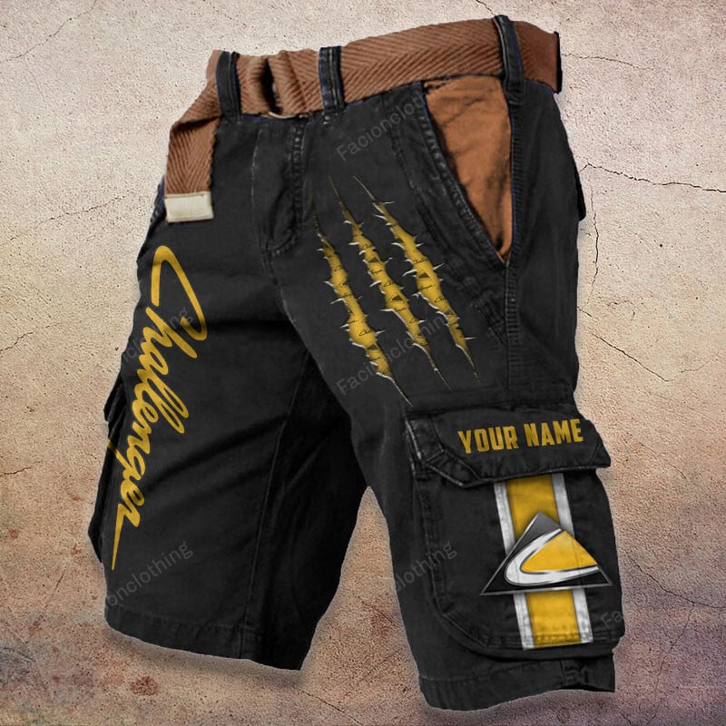 Sportswearmerch Challenger Tractor Denim Short For Fan