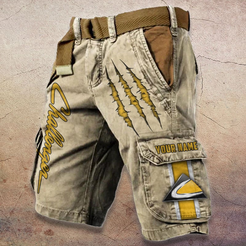 Sportswearmerch Challenger Tractor Denim Short For Fan