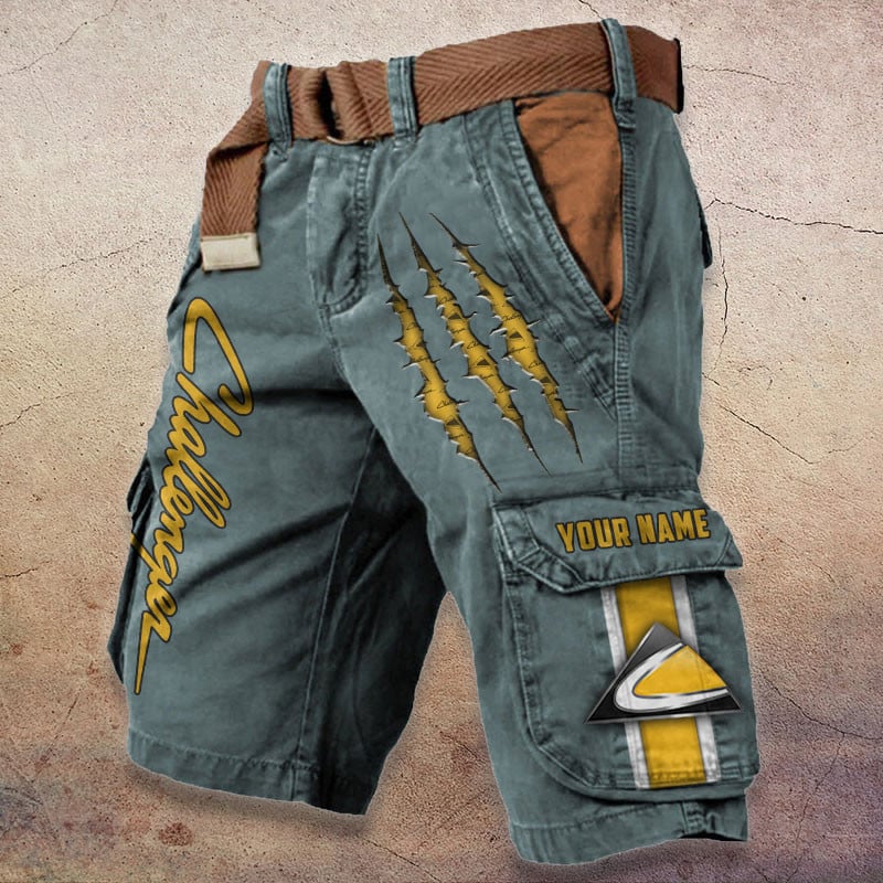 Sportswearmerch Challenger Tractor Denim Short For Fan