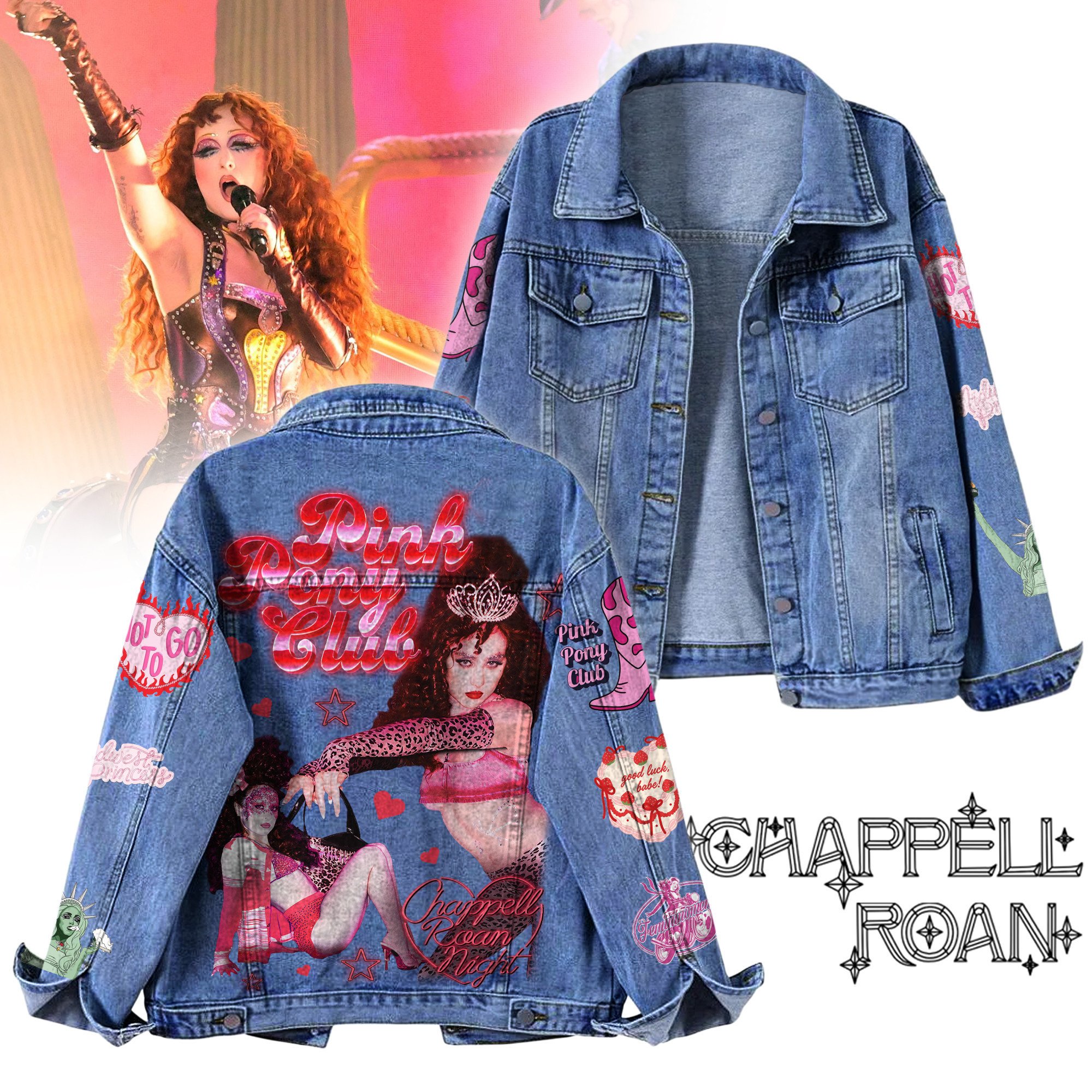 Sportswearmerch Chappell Roan Denim Jacket Gift For Fans