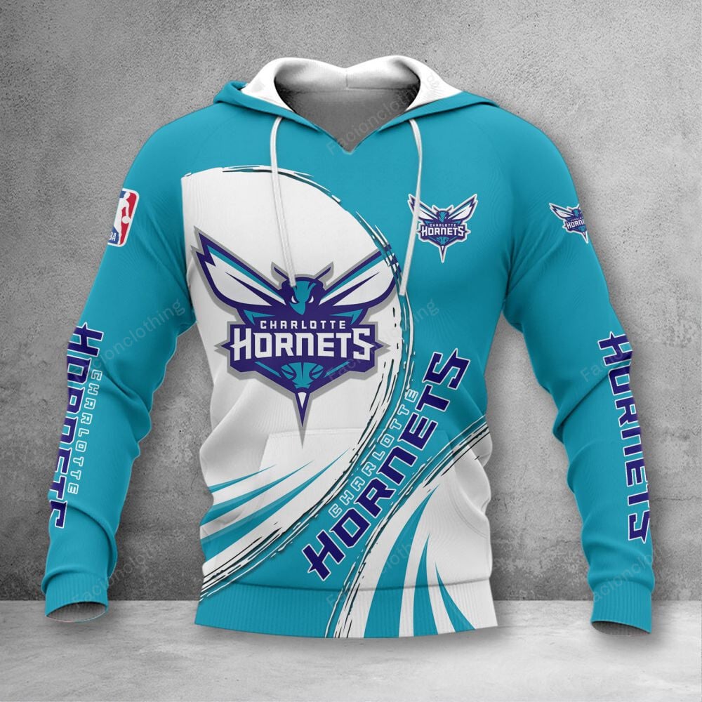 Sportswearmerch Charlotte Hornets NBA Personalized Hoodie For Fan