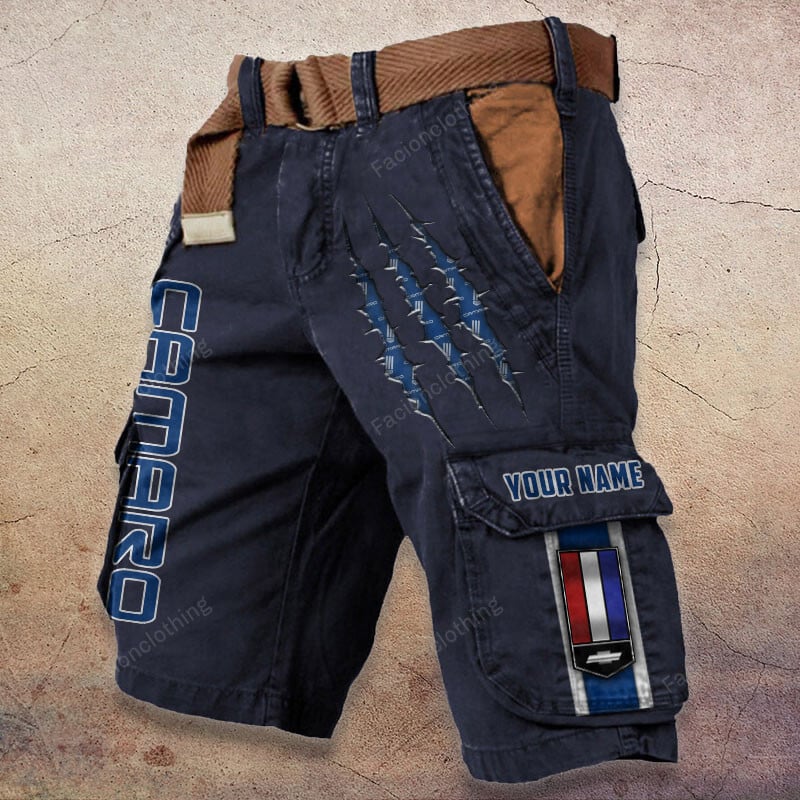 Sportswearmerch Chevrolet Camaro Car Denim Short For Fan