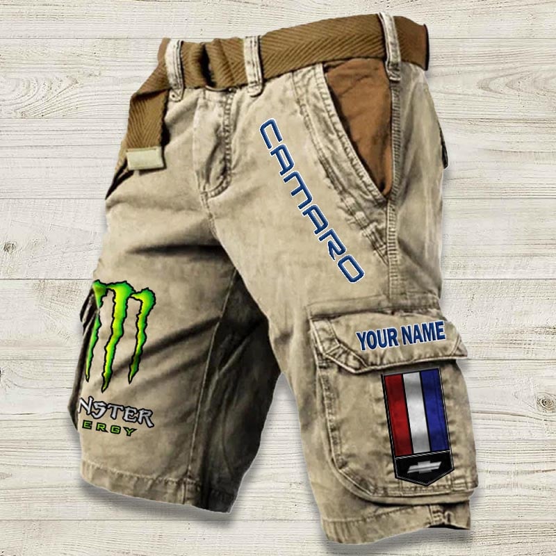 Sportswearmerch Chevrolet Camaro Car Denim Short For Fan