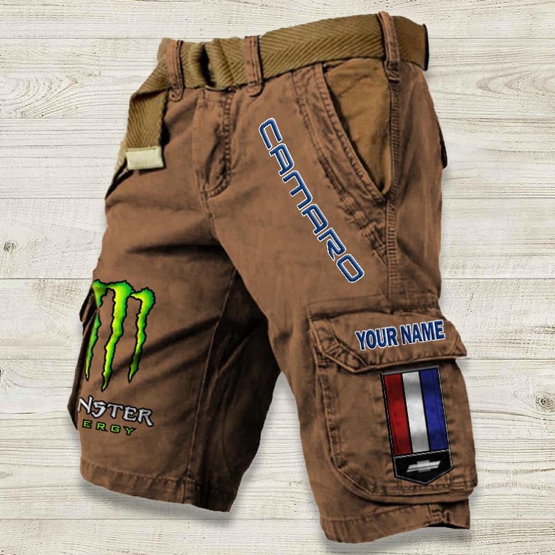Sportswearmerch Chevrolet Camaro Car Denim Short For Fan