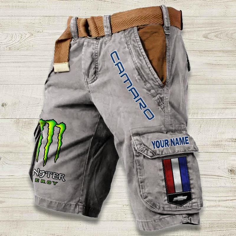 Sportswearmerch Chevrolet Camaro Car Denim Short For Fan
