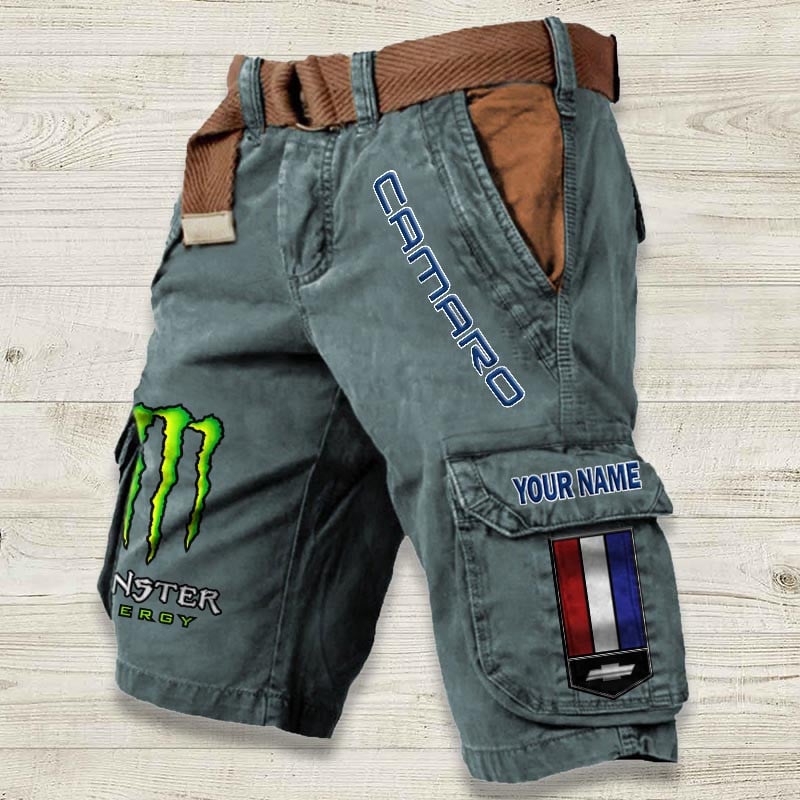 Sportswearmerch Chevrolet Camaro Car Denim Short For Fan