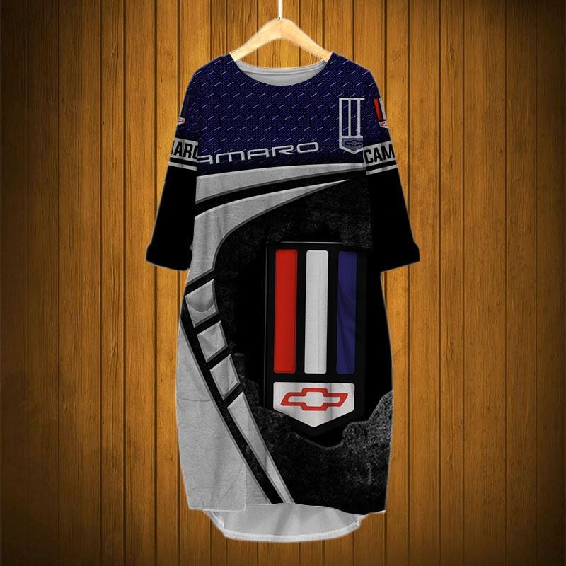 Sportswearmerch Chevrolet Camaro Car Personalized Fashion Pocket Dress For Fan