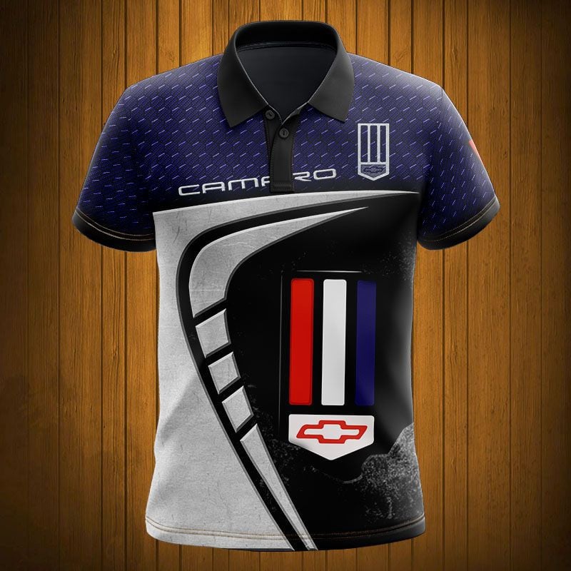 Sportswearmerch Chevrolet Camaro Car Personalized Fashion Polo Shirt For Fan
