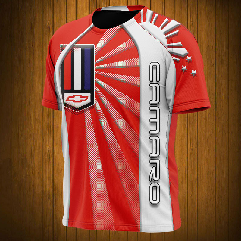 Sportswearmerch Chevrolet Camaro Car Personalized Fashion T-shirt For Fan