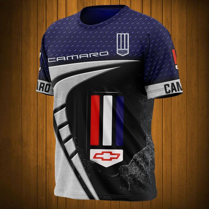 Sportswearmerch Chevrolet Camaro Car Personalized Fashion T-shirt For Fan