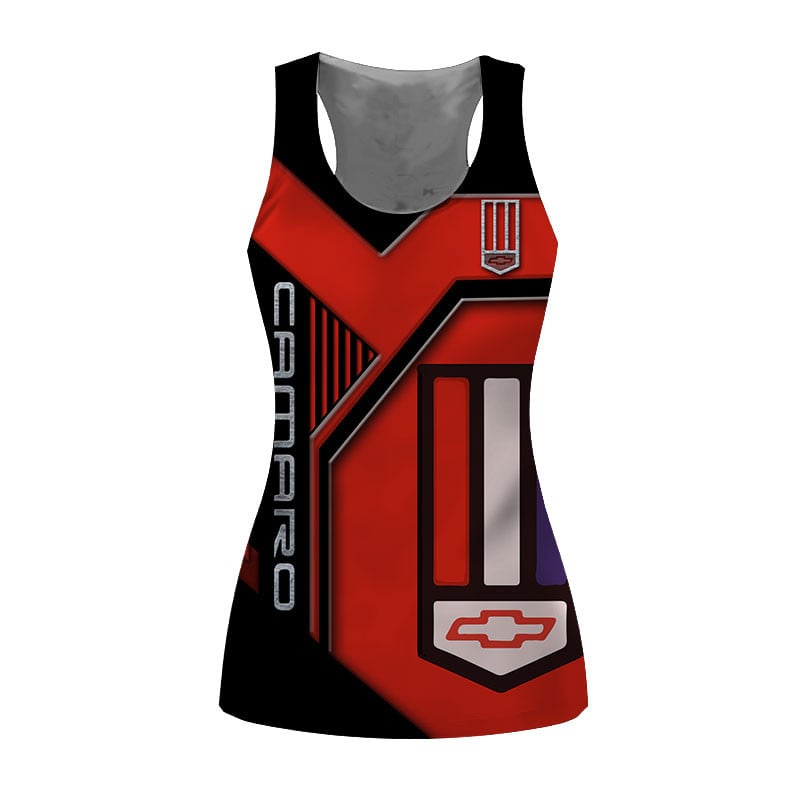 Sportswearmerch Chevrolet Camaro Car Personalized Fashion Women Tanktop For Fan
