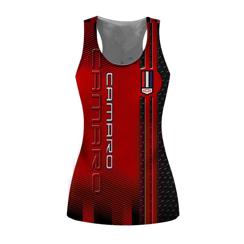 Sportswearmerch Chevrolet Camaro Car Personalized Fashion Women Tanktop For Fan