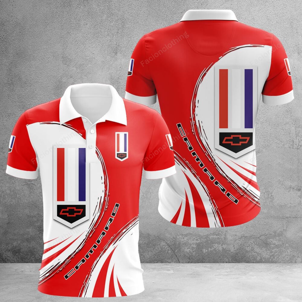 Sportswearmerch Chevrolet Camaro Car Personalized Polo Shirt For Fan