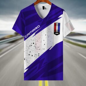 Sportswearmerch Chevrolet Camaro Car V-neck Women T-shirt For Fan