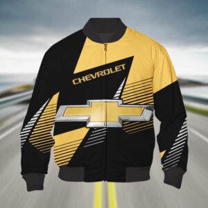 Sportswearmerch Chevrolet Car Bomber Jacket For Fan