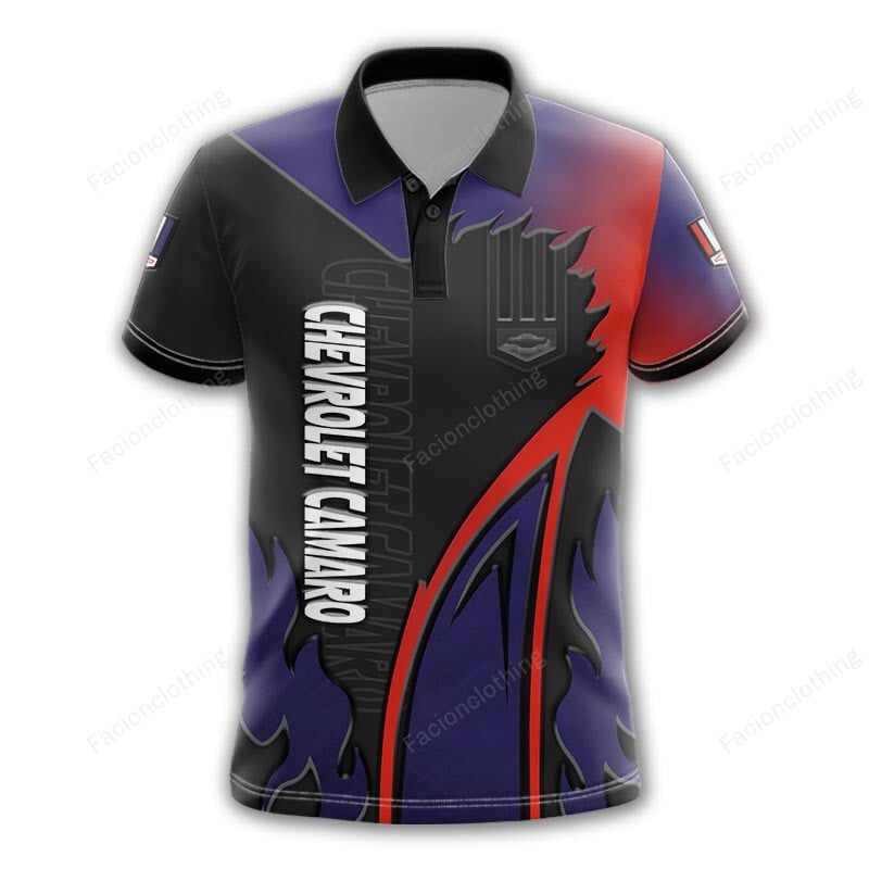 Sportswearmerch Chevrolet Car Camaro Car Personalized Polo For Fan