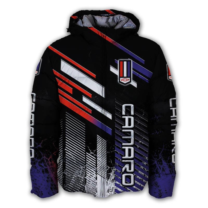 Sportswearmerch Chevrolet Car Camaro Car Personalized Puffer Jacket For Fan