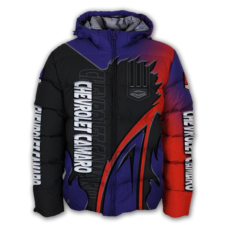 Sportswearmerch Chevrolet Car Camaro Car Personalized Puffer Jacket For Fan