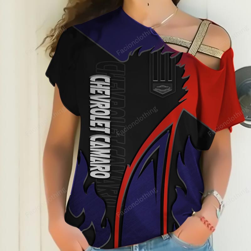 Sportswearmerch Chevrolet Car Camaro Car Personalized Women Shirt For Fan