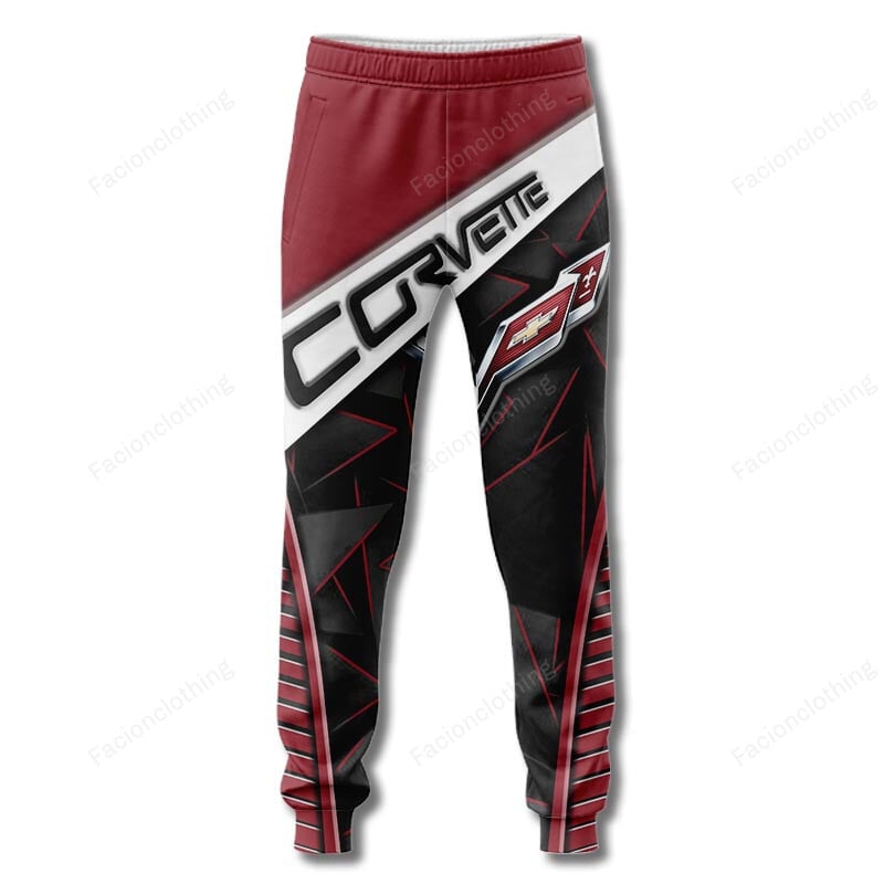 Sportswearmerch Chevrolet Car Corvette Car Personalized Fashion Long Pant For Fan