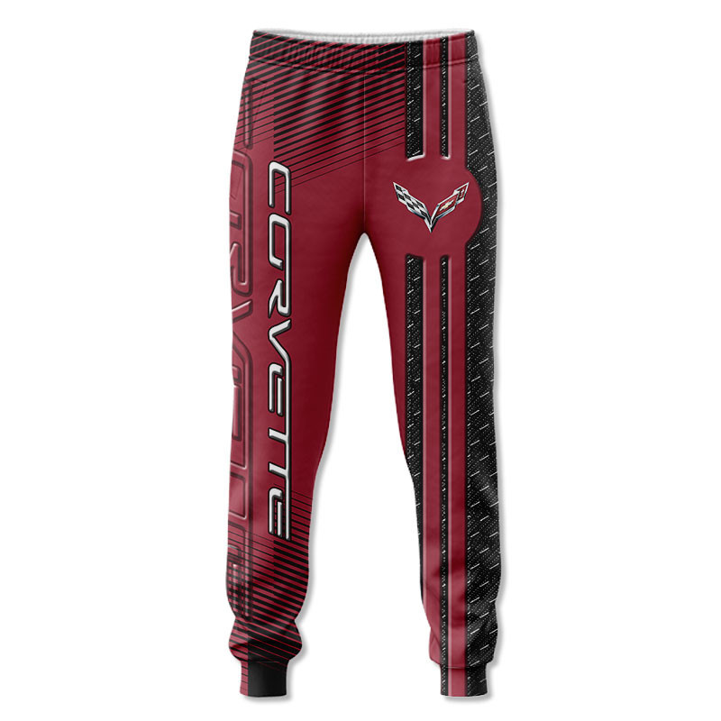Sportswearmerch Chevrolet Car Corvette Car Personalized Fashion Long Pant For Fan