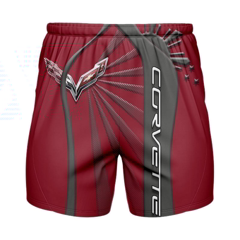 Sportswearmerch Chevrolet Car Corvette Car Personalized Fashion Short Pant For Fan
