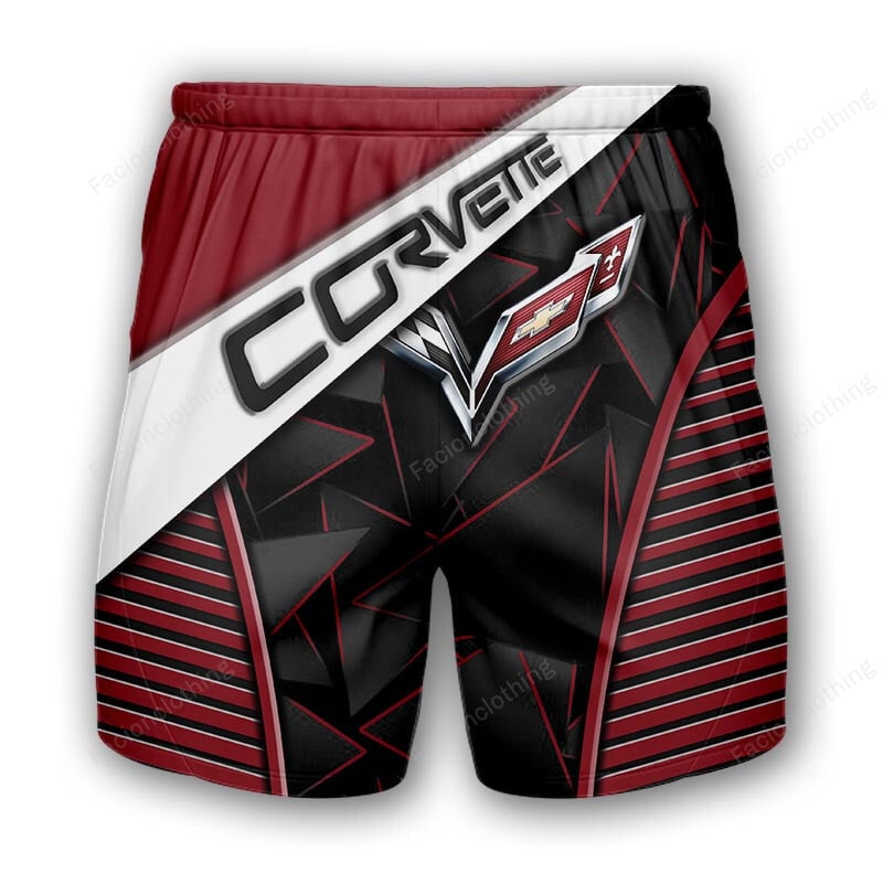 Sportswearmerch Chevrolet Car Corvette Car Personalized Fashion Short Pant For Fan
