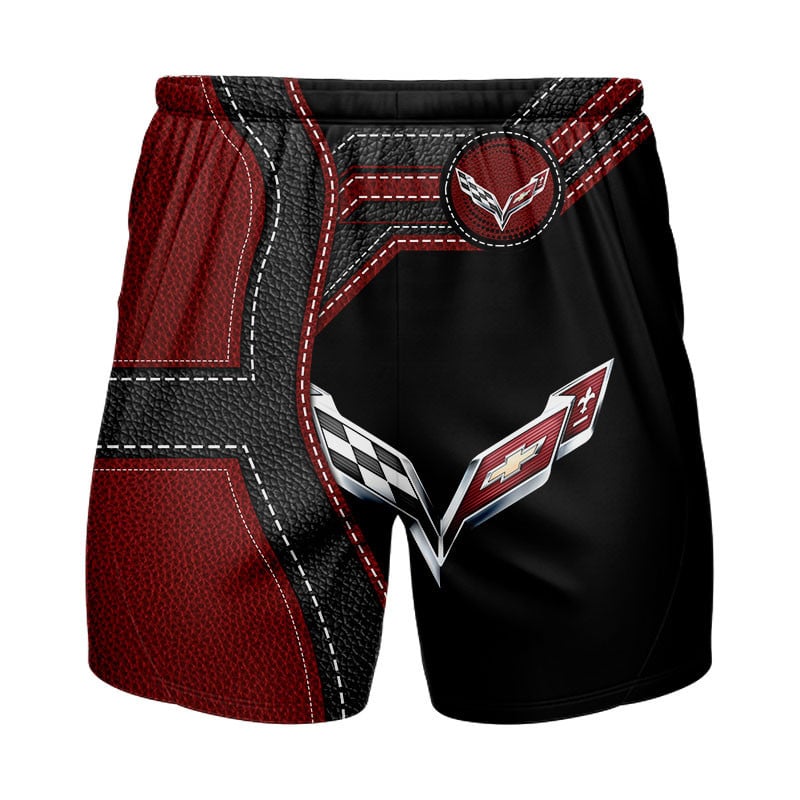 Sportswearmerch Chevrolet Car Corvette Car Personalized Fashion Short Pant For Fan