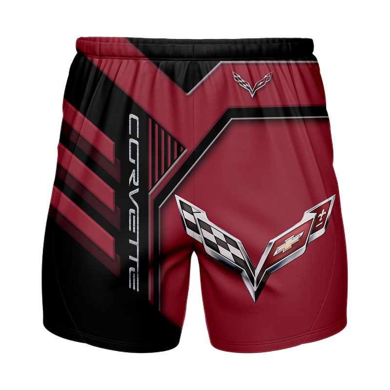 Sportswearmerch Chevrolet Car Corvette Car Personalized Fashion Short Pant For Fan