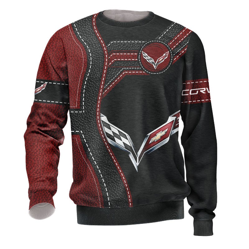 Sportswearmerch Chevrolet Car Corvette Car Personalized Fashion Sweater For Fan
