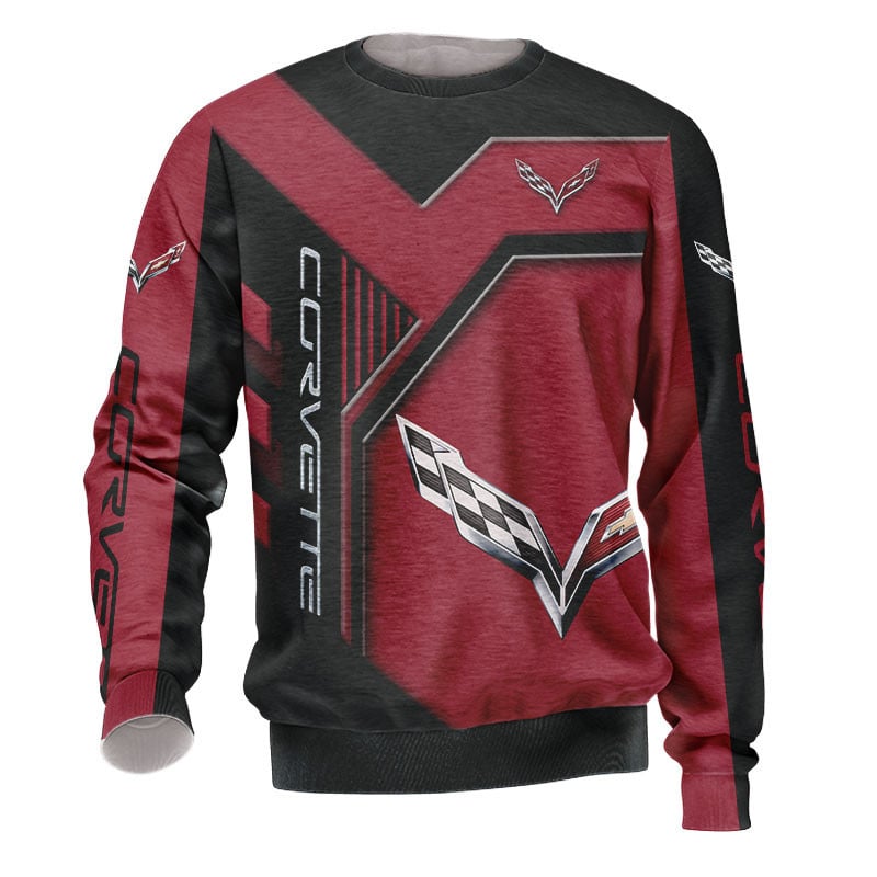 Sportswearmerch Chevrolet Car Corvette Car Personalized Fashion Sweater For Fan