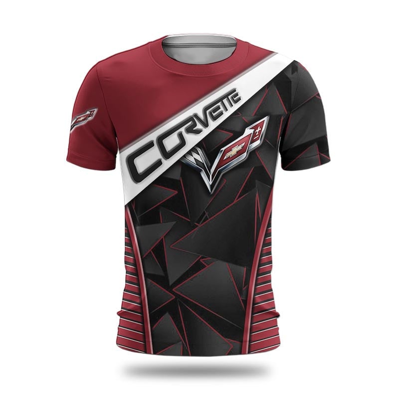 Sportswearmerch Chevrolet Car Corvette Car Personalized Fashion T-shirt For Fan