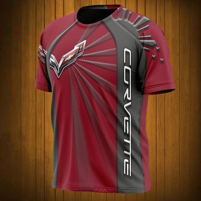 Sportswearmerch Chevrolet Car Corvette Car Personalized Fashion T-shirt For Fan