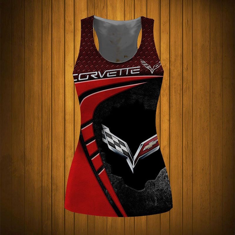 Sportswearmerch Chevrolet Car Corvette Car Personalized Fashion Women Tanktop For Fan