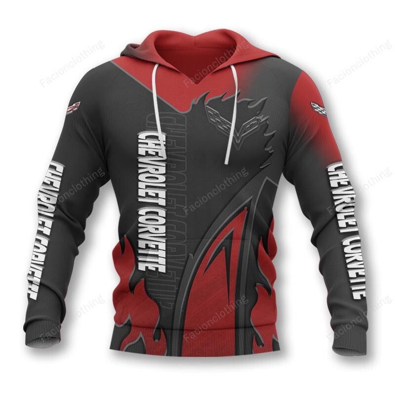Sportswearmerch Chevrolet Car Corvette Car Personalized Hoodie For Fan